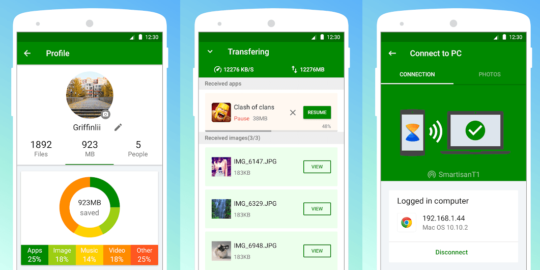 Aplikasi Transfer File Android